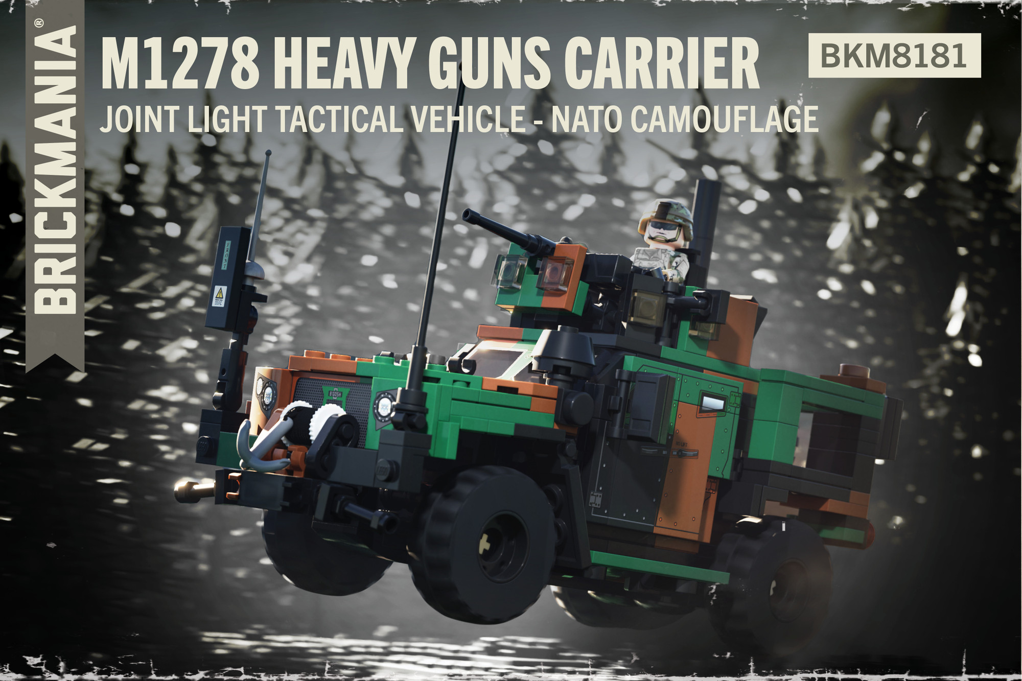 M1278 Heavy Guns Carrier JLTV - NATO Camouflage