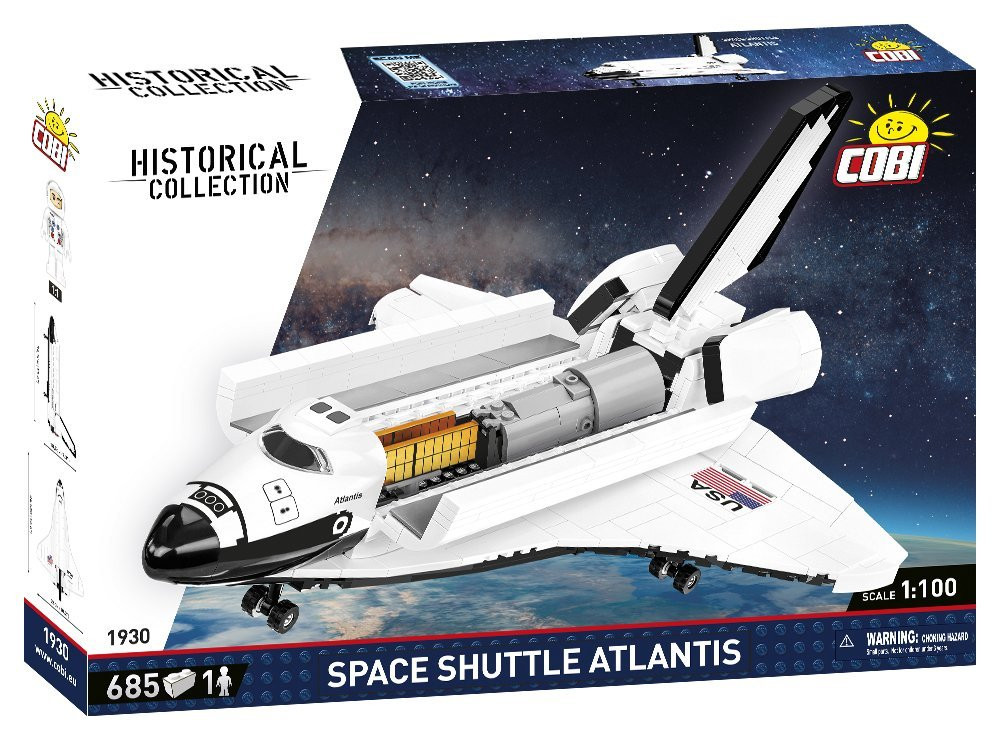 COBI Space Shuttle Atlantis: Set #1930 (Cobi-1930)
