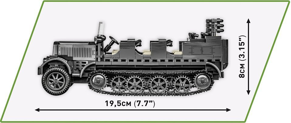 COBI Sd.Kfz. 7 Half-Track: Set #2275
