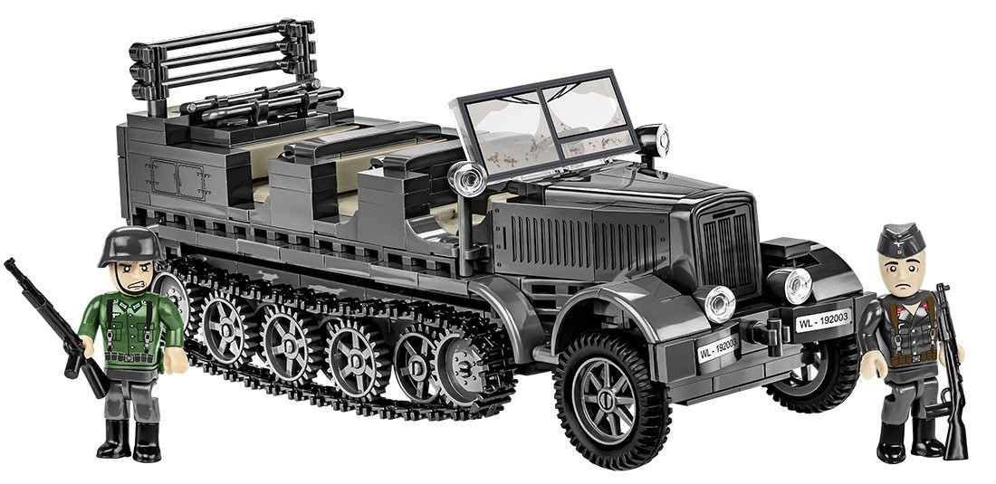 COBI製 アバルト レーシングガレージ 1/35スケール 子供用玩具 未開封 COBI Sd.Kfz. 7 Half-Track: Set #2275