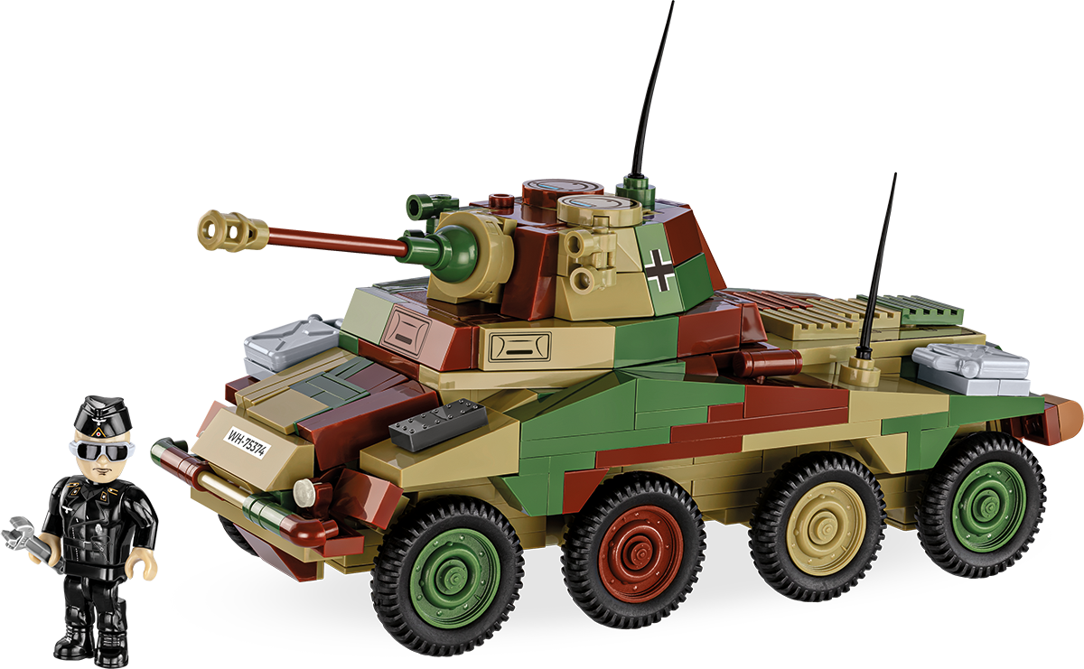 COBI Sd.Kfz. 234/2 PUMA Armored Vehicle : Set #2287