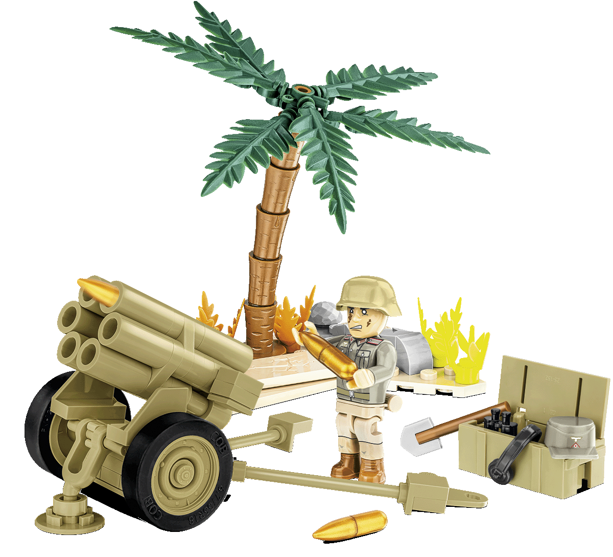 COBI 15cm Nebelwerfer 41 Rocket Launcher: Set #2291