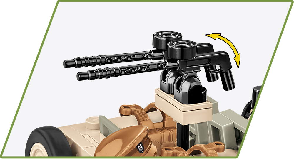 COBI JEEP Willys MB - SAS : Set #2298