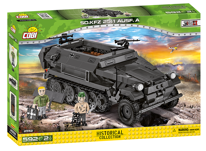 COBI SD.KFZ 251/1 Ausf. A Half-Track: Set #2552