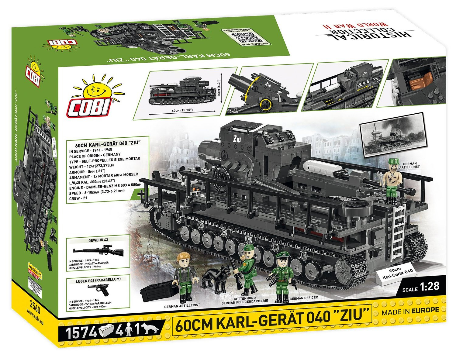 COBI 60CM Karl-Gerat 040 