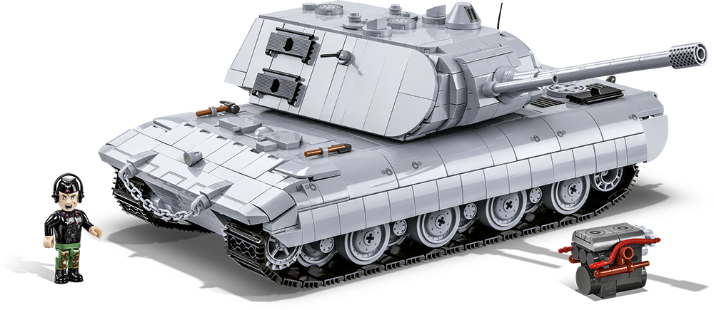 COBI Panzerkampfwagen E-100 Tank: Set #2572