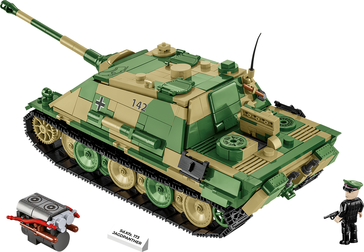 COBI Sd.Kfz. 173 Jagdpanther Tank Destroyer : Set #2574