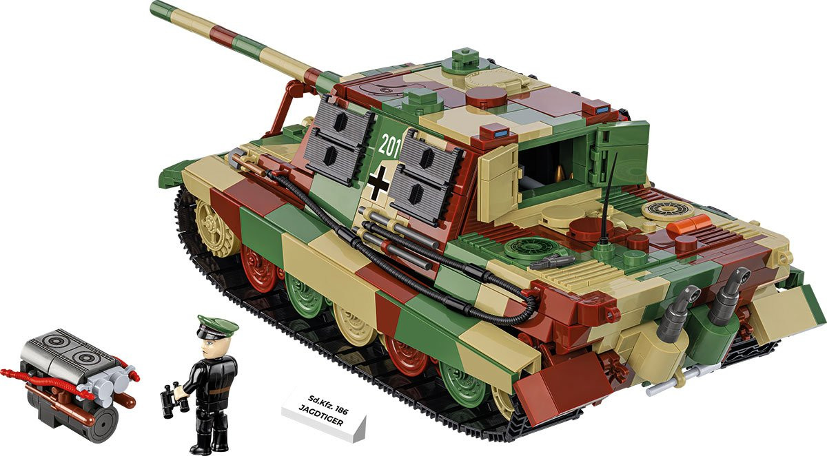 COBI PanzerJäger Tiger Heavy Tank Destroyer : Set #2580