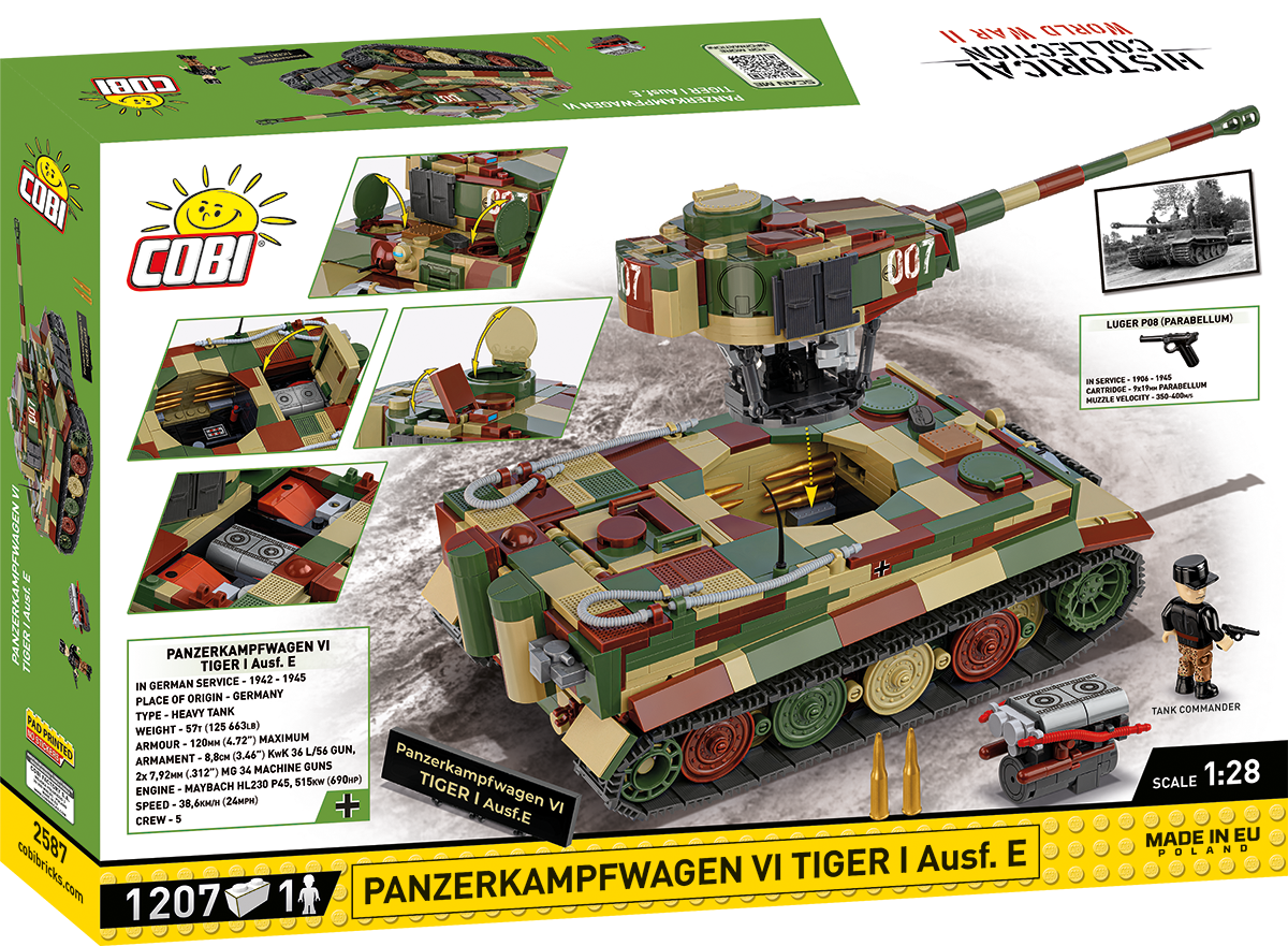 COBI EXECUTIVE EDITION Panzerkampfwagen VI Tiger I Ausf. E Tank