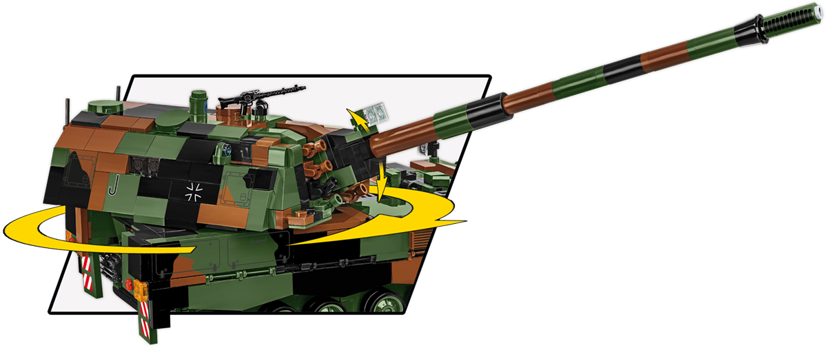 COBI Panzerhaubitze 2000 Self-Propelled Howitzer : Set #2628