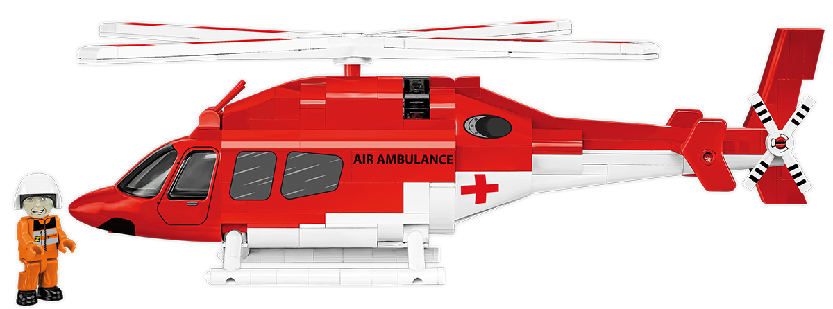 FliteZone - Hughes 300 Helicopter (Giallo) RTF
