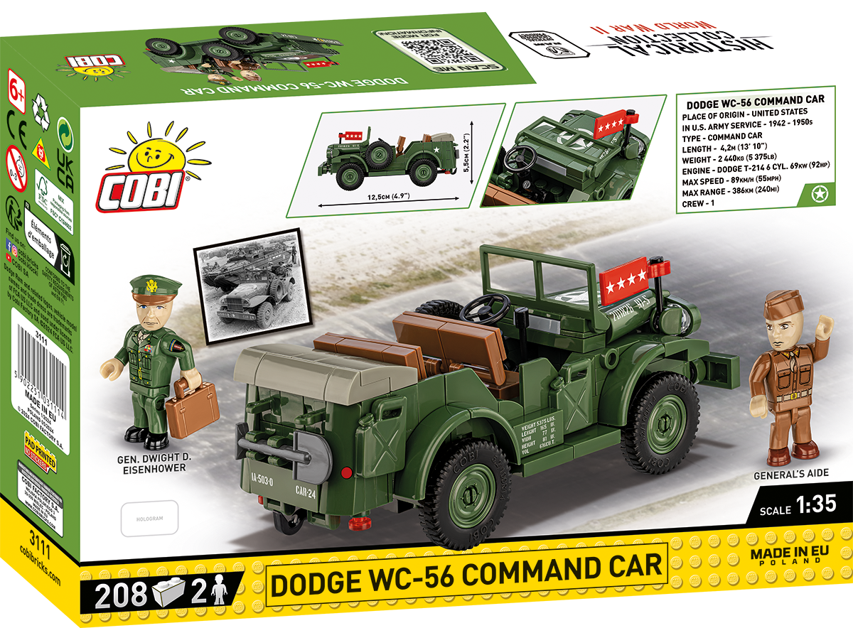 COBI Dodge WC-56 Command Car : Set #3111