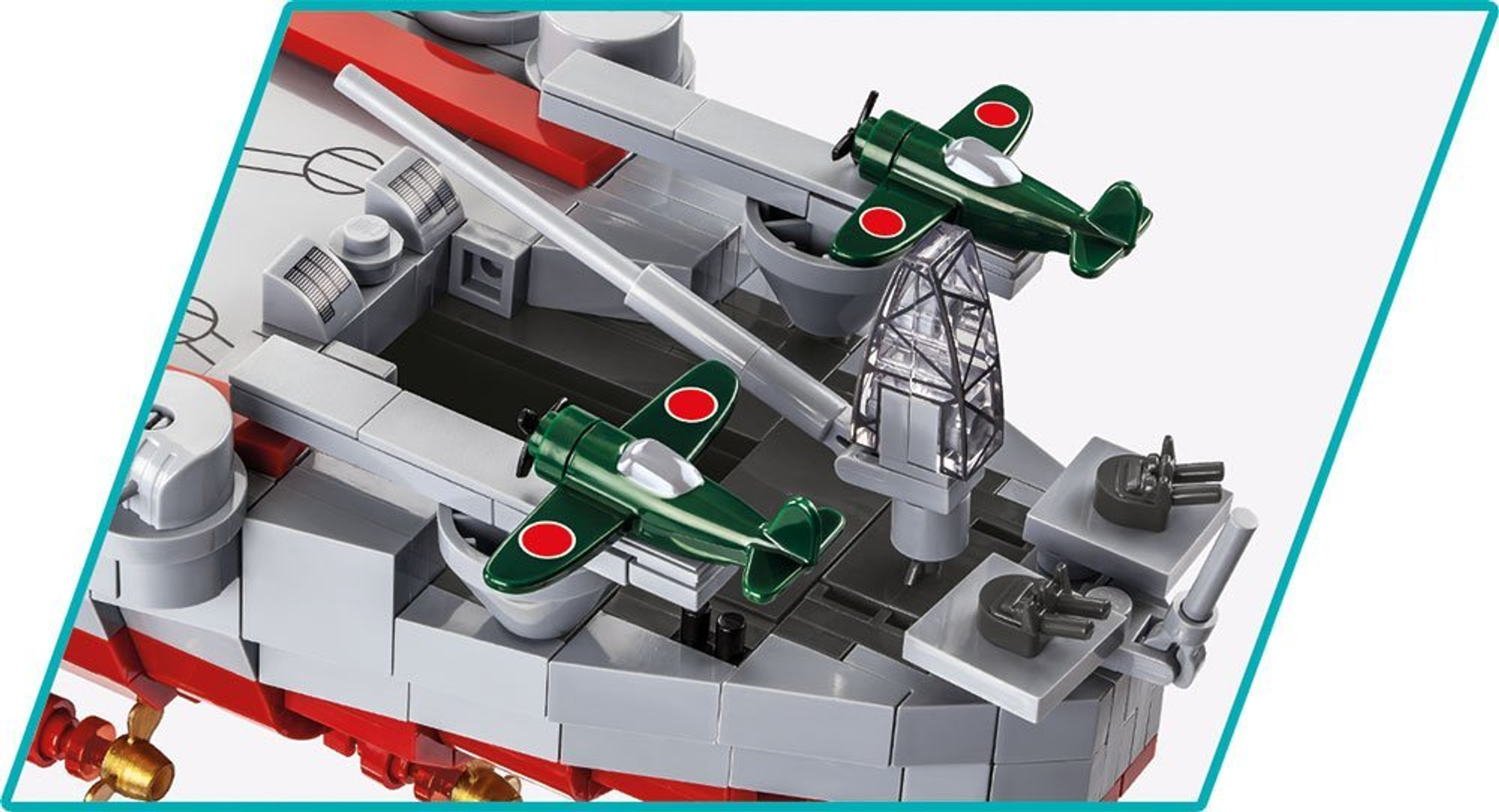 MHSCobi #4833 戦艦大和　ミリタリーブロック Cobi #4833 戦艦大和 (IJN Yamato) (Standard Edition