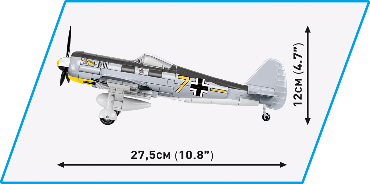 COBI Focke-Wulf FW 190 A-3 : Set #5741