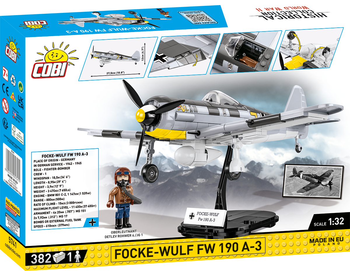 COBI Focke-Wulf FW 190 A-3 : Set #5741