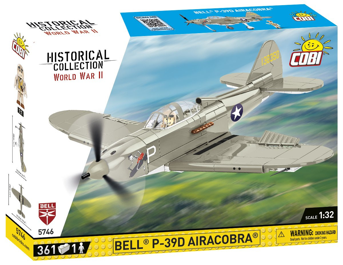 COBI Bell P-39D Airacobra Fighter: Set #5746