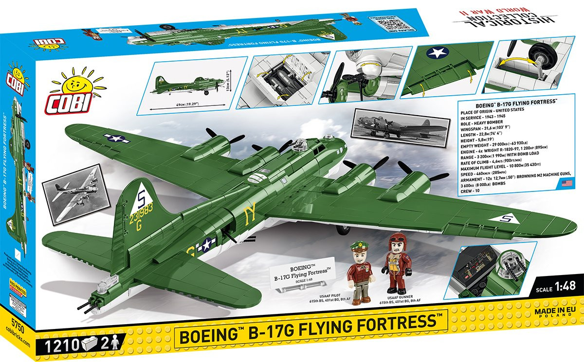COBI Boeing B-17G Flying Fortress Bomber : Set #5750