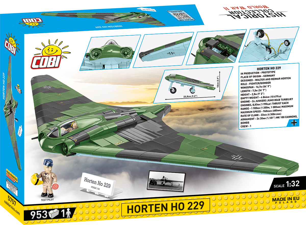 COBI Horten Ho 229 Fighter/Bomber Jet : Set #5757