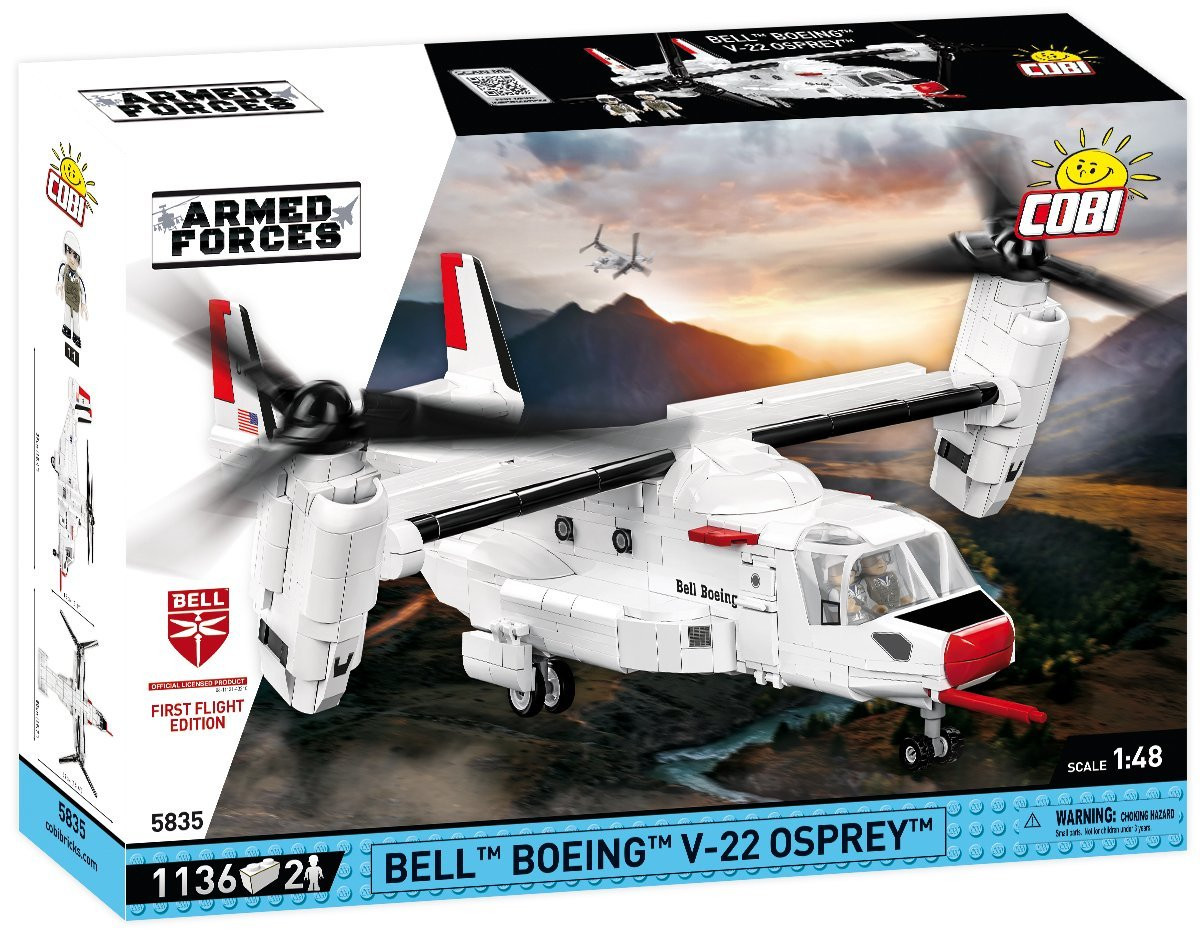 COBI FIRST FLIGHT EDITION Bell Boeing V-22 Osprey: Set #5835