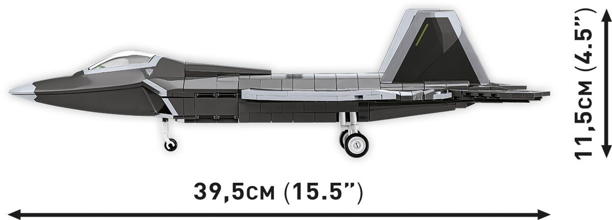COBI Lockheed F-22 Raptor Fighter Jet : Set #5855