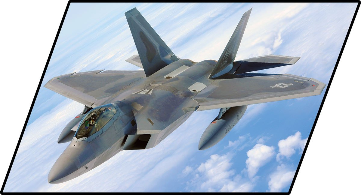 COBI Lockheed F-22 Raptor Fighter Jet : Set #5855
