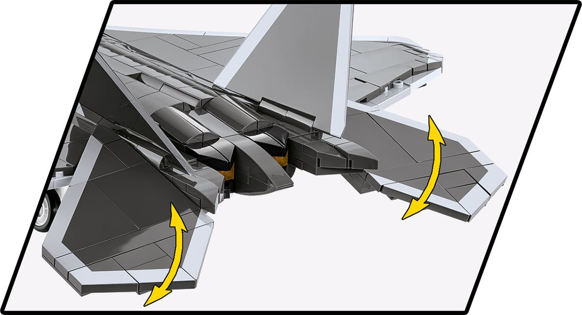 Cobi - 5855 Avion de Chasse Lockheed F-22 Raptor ( Jeu de Construction