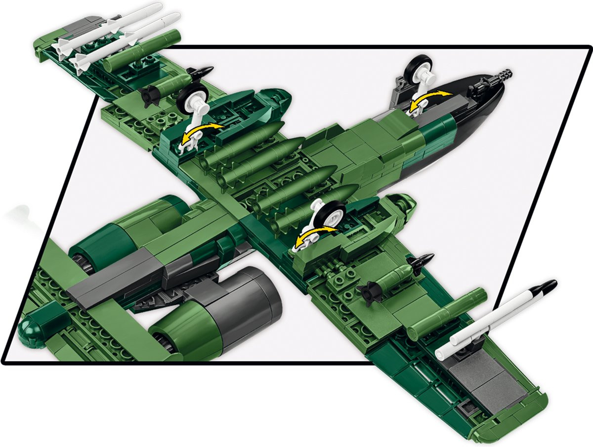 COBI A-10 Thunderbolt II Warthog Attack Aircraft : Set #5856
