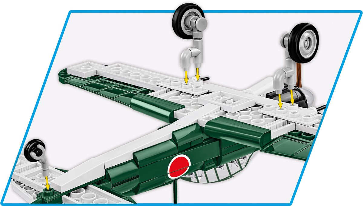 COBI® 5861 Mitsubishi A6M2 Zero*** – Otten Speelgoed 2.0