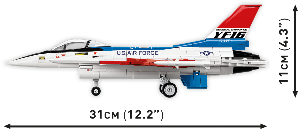 COBI F-16 (YF-16) First Flight Edition 1974 Fighter : Set #5892