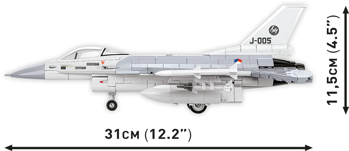 COBI F-16 AM Fighting Falcon Fighter (Dutch Air Force) : Set #5896