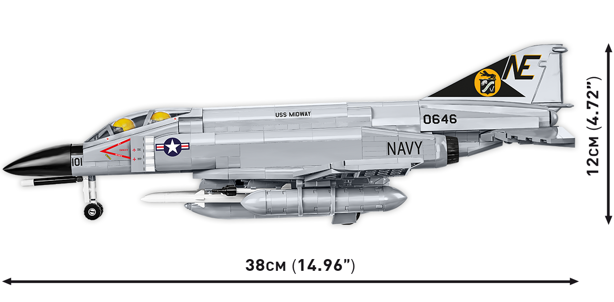 COBI F-4 Phantom II Jet Fighter: Set #5897