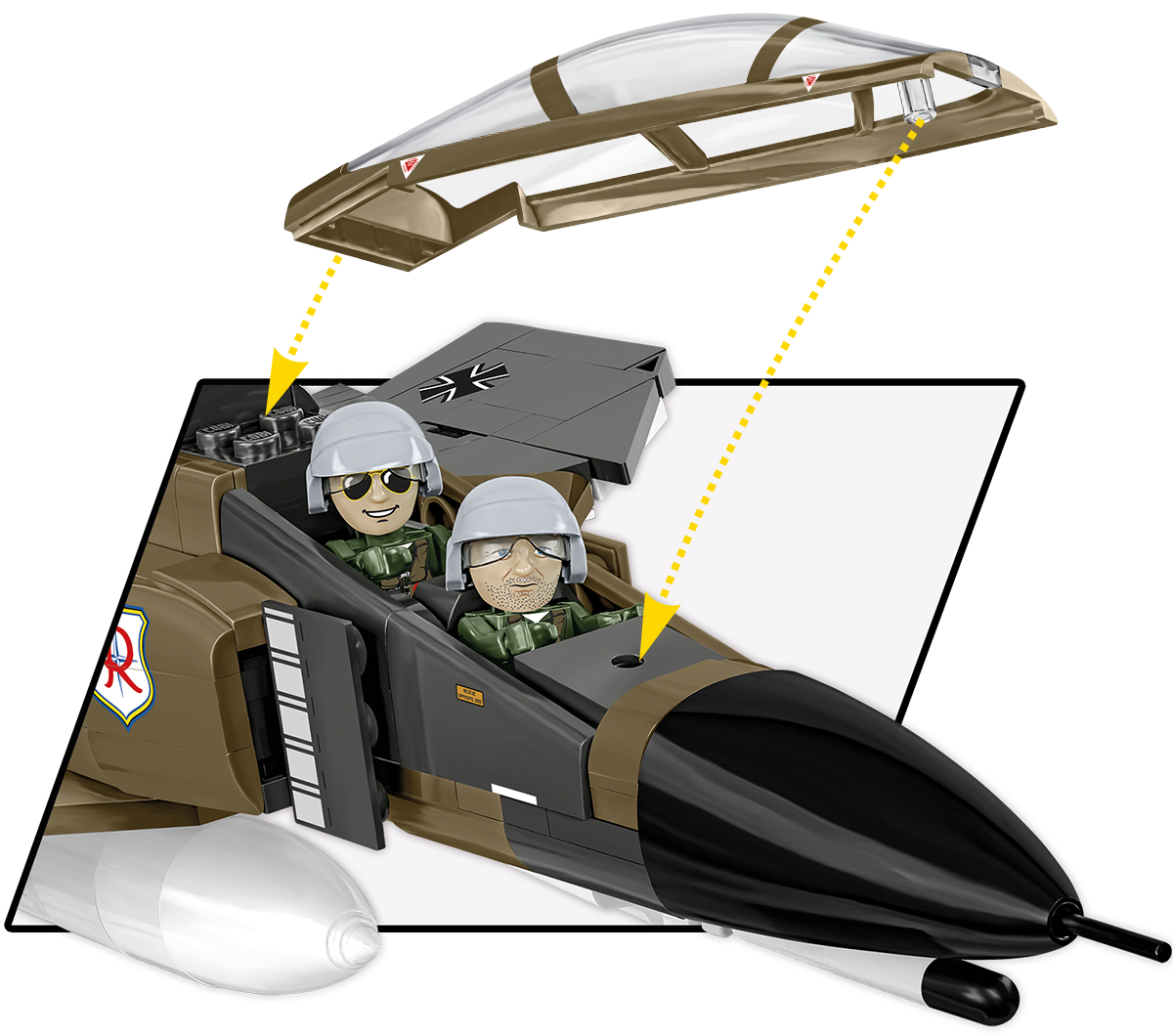 COBI F-4F Phantom II Jet Fighter: Set #5898