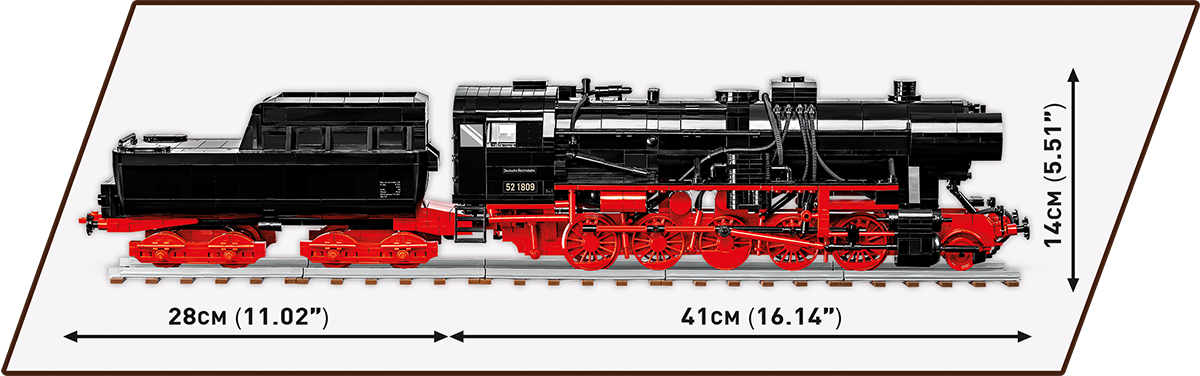 COBI DR BR 52 Steam Locomotive : Set #6282