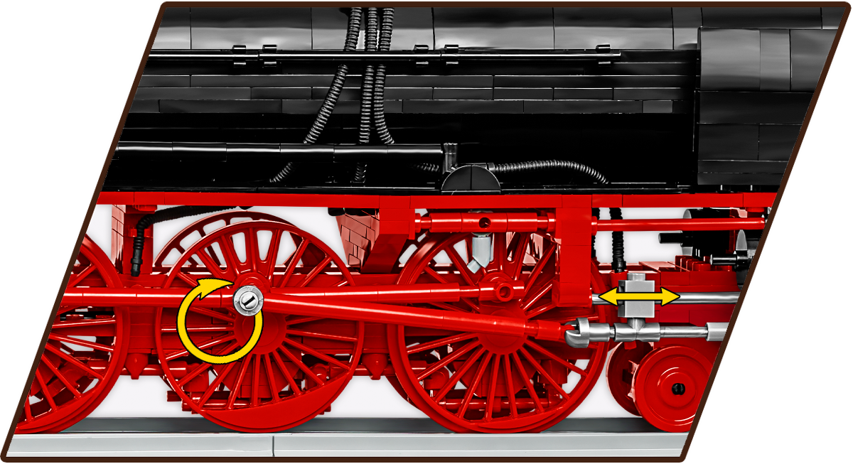 COBI EXECUTIVE EDITION Steam Locomotive DR BR 03 Train & Water