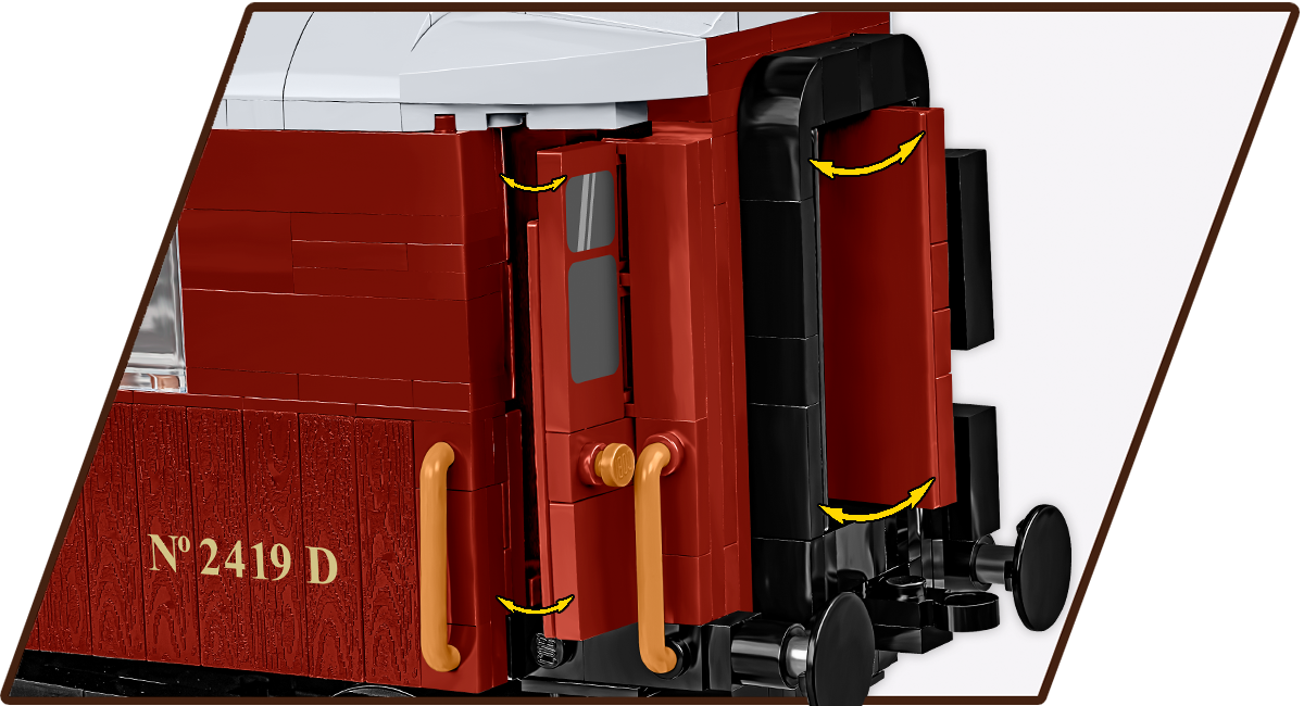 COBI Compiègne Wagon (11 June 1918) Train Car : Set #6291