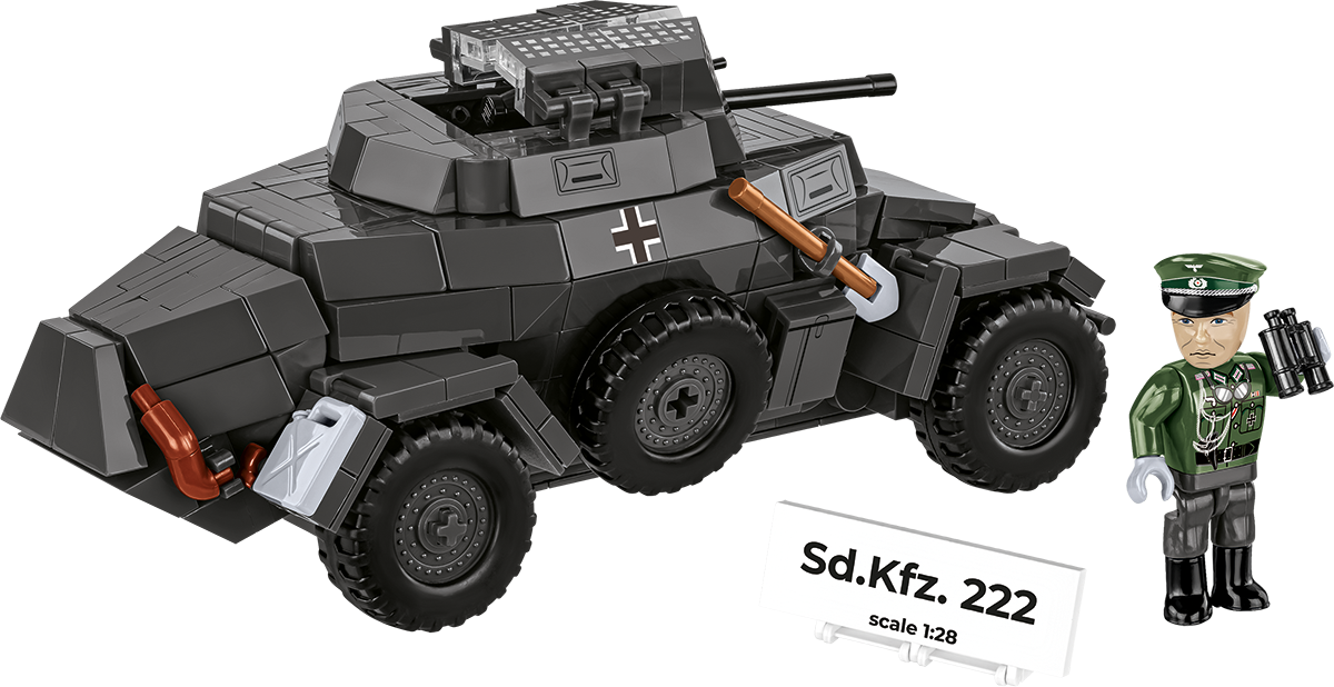 COBI Sd.Kfz. 222 Armored Vehicle: Set #2657