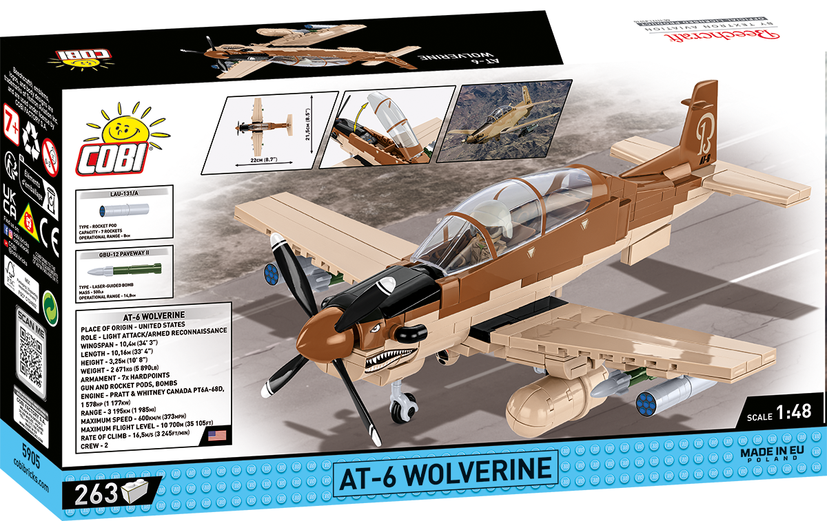 COBI Beechcraft AT-6 Wolverine Turboprop: Set #5905