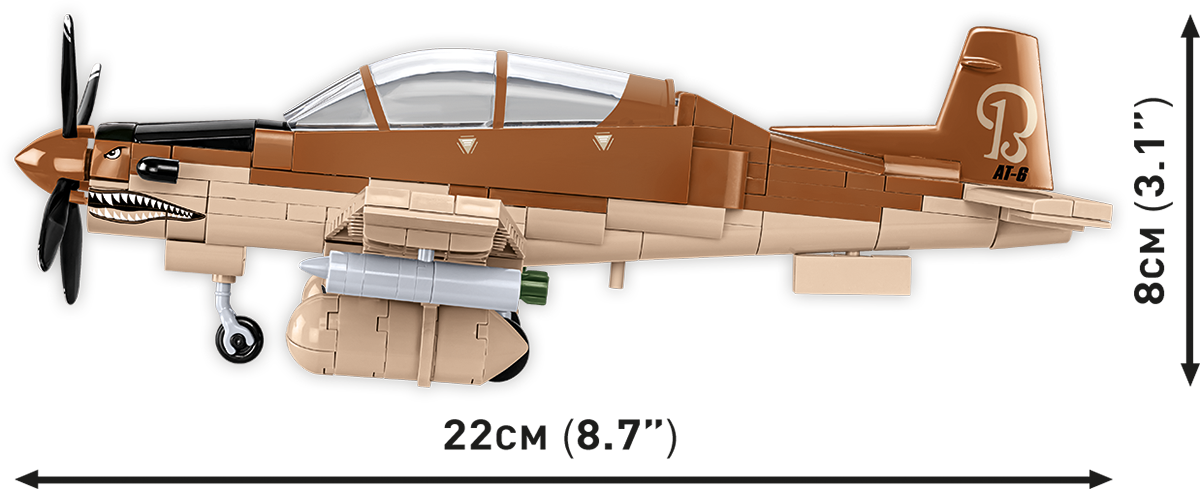 COBI Beechcraft AT-6 Wolverine Turboprop: Set #5905