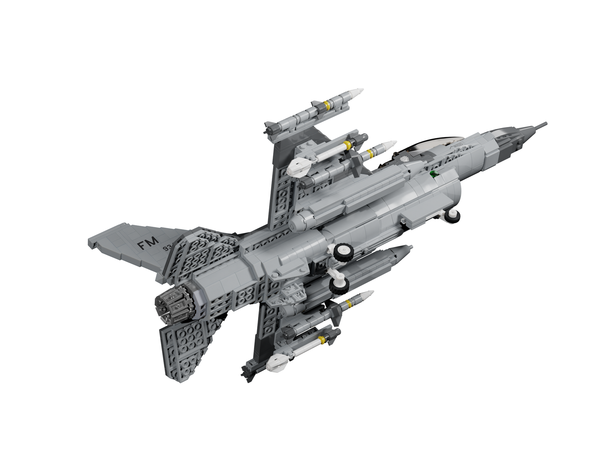 Lockheed-Martin® F-16® Fighting Falcon® - Mini Brick Kit