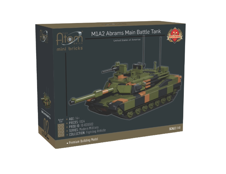 brickmania製M1151A1 ハンビィー Brickmania & The Atom Brick Wave I Bundle