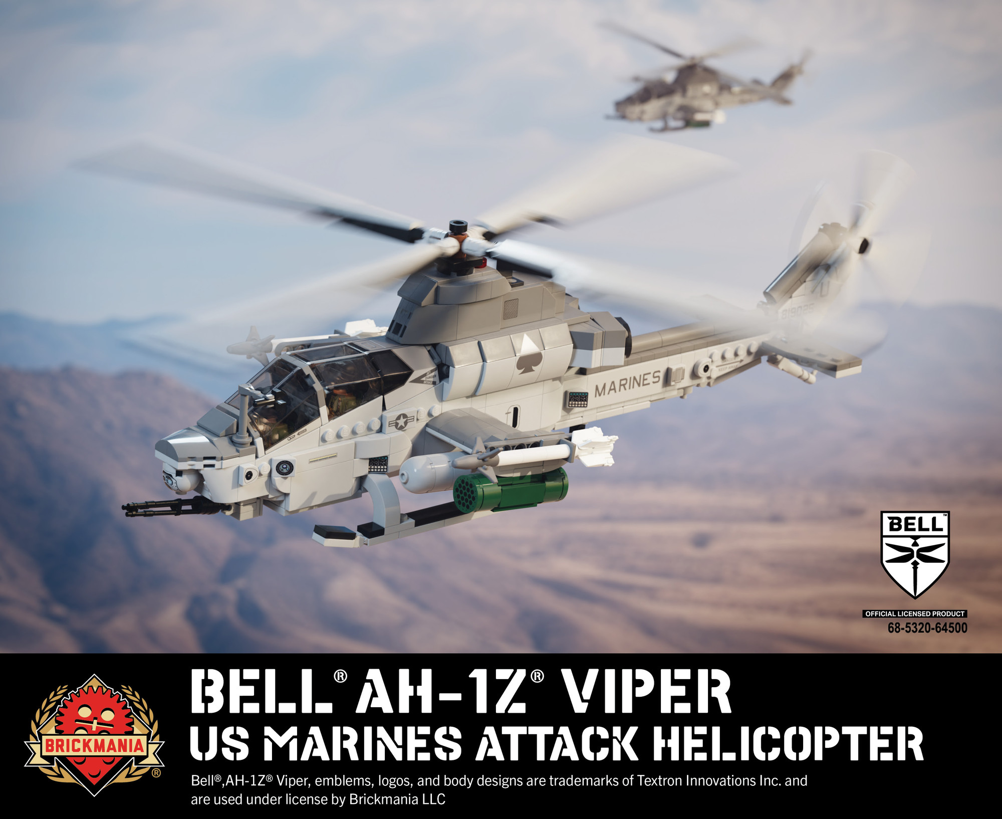 UNIMAX Bell AH-1Z Viper アメリカ海兵隊303訓練部隊 Bell® AH-1Z Viper® - US Marines Attack Helicopter - Limited