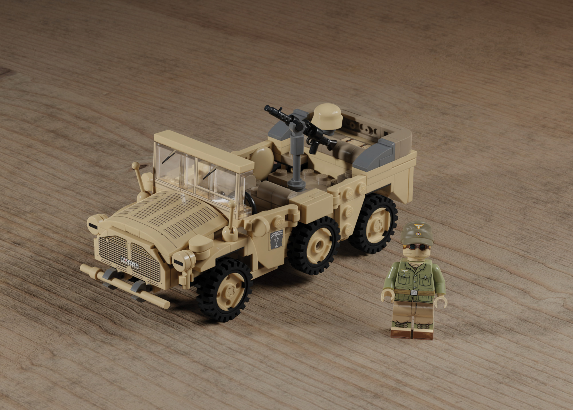 Horch 108 Type 1a - WWII German Heavy Off-Road Passenger Car