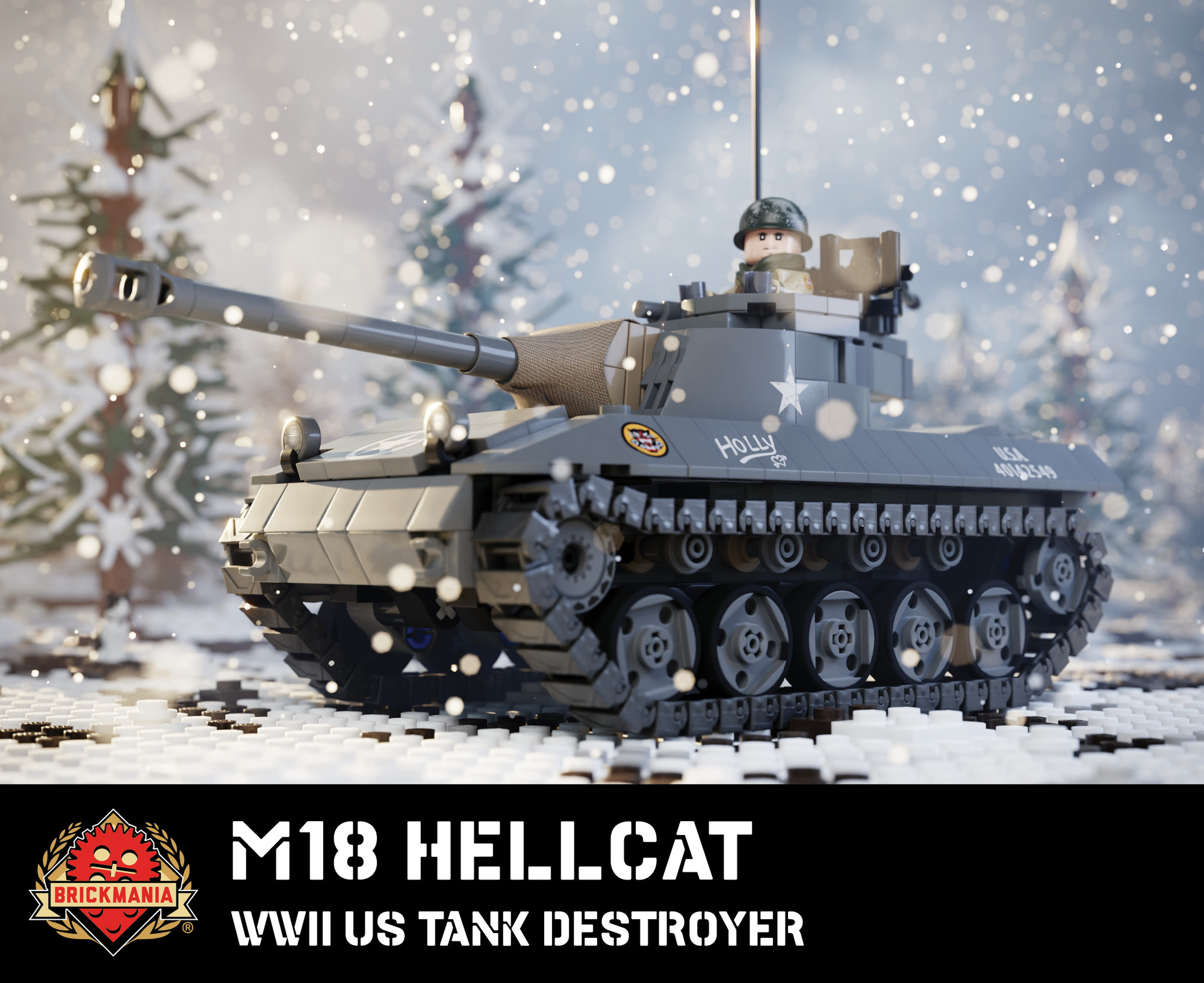 WW2　アサルトベスト　映画用レプリカ M18 Hellcat - WWII US Tank Destroyer