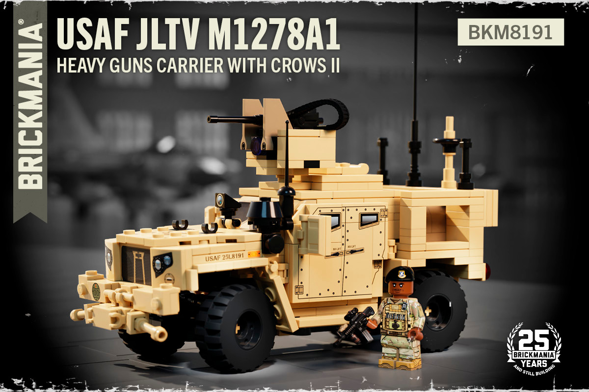 USAF JLTV M1278A1 - Heavy Guns Carrier with CROWS II