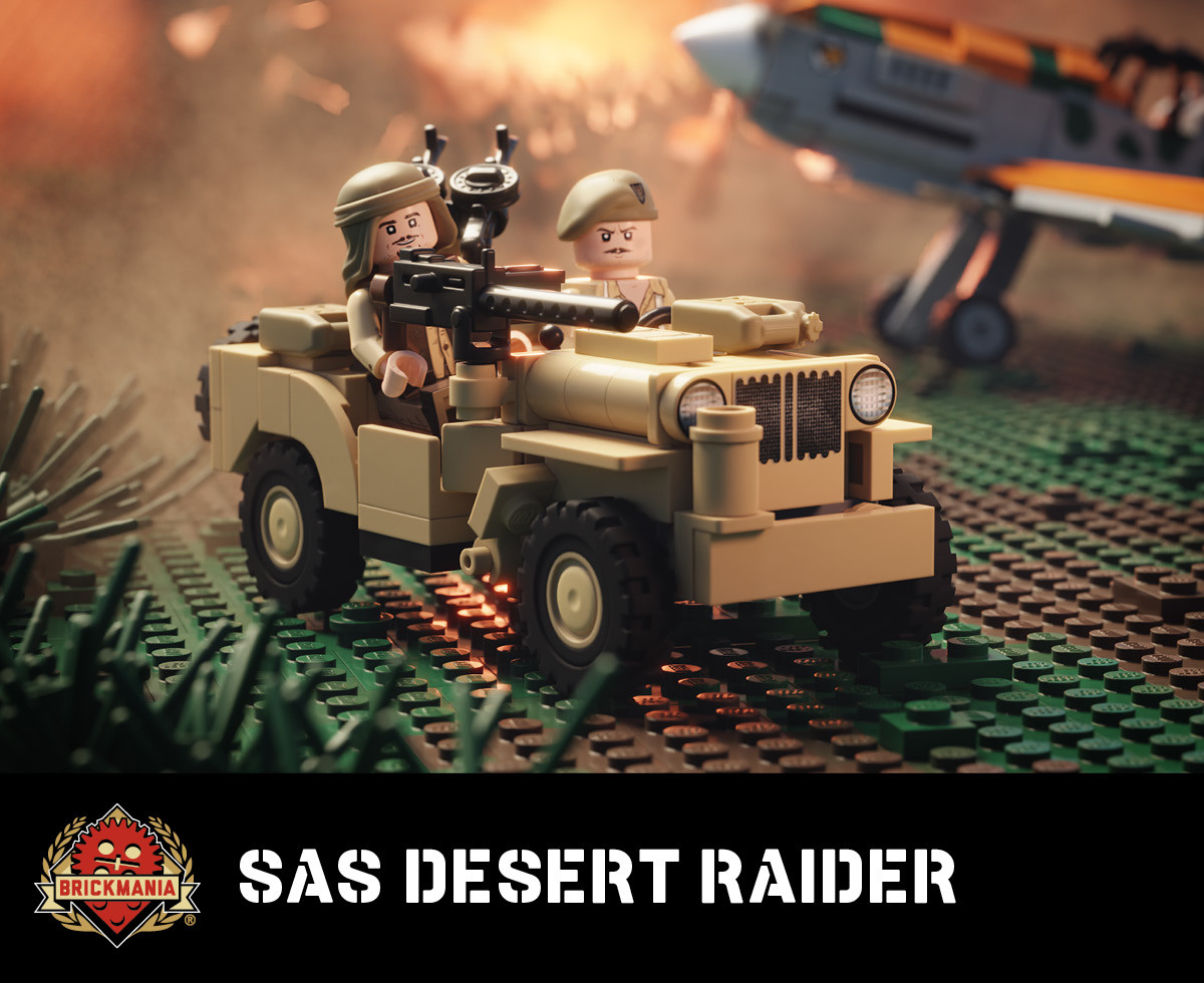 SAS Desert Raider WWII British 1/4 Ton 4x4