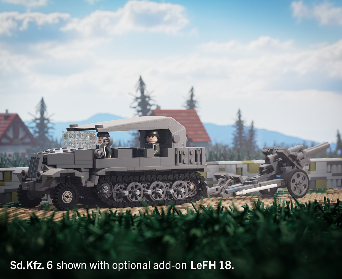 Sd.Kfz. 6 - WWII German 5 Ton Half Track - Limited Preorder