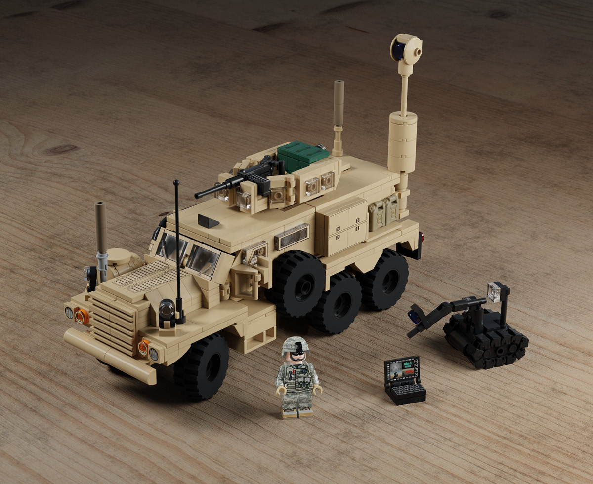 【G-Rap】Big Erv Presents M.V.P. –The City Cougar JERRV with EOD Robot - Joint EOD Rapid Response Vehicle
