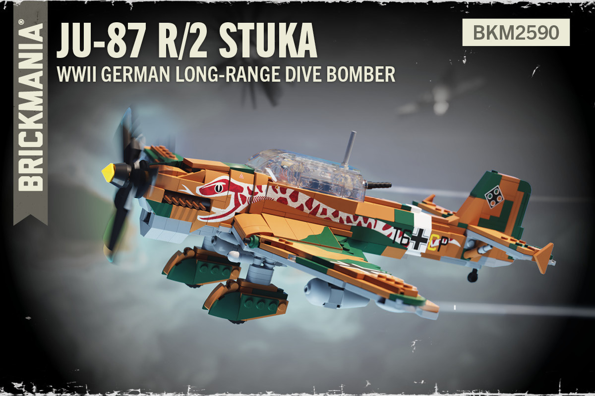 JU-87 R/2 Stuka - WWII German Long-Range Dive Bomber