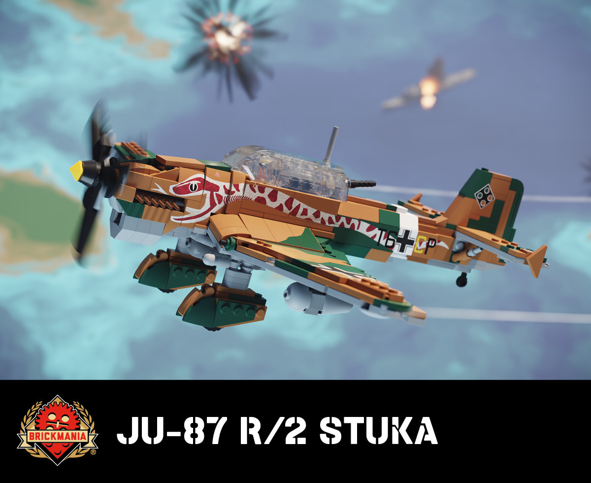 JU-87 R/2 Stuka - WWII German Long-Range Dive Bomber