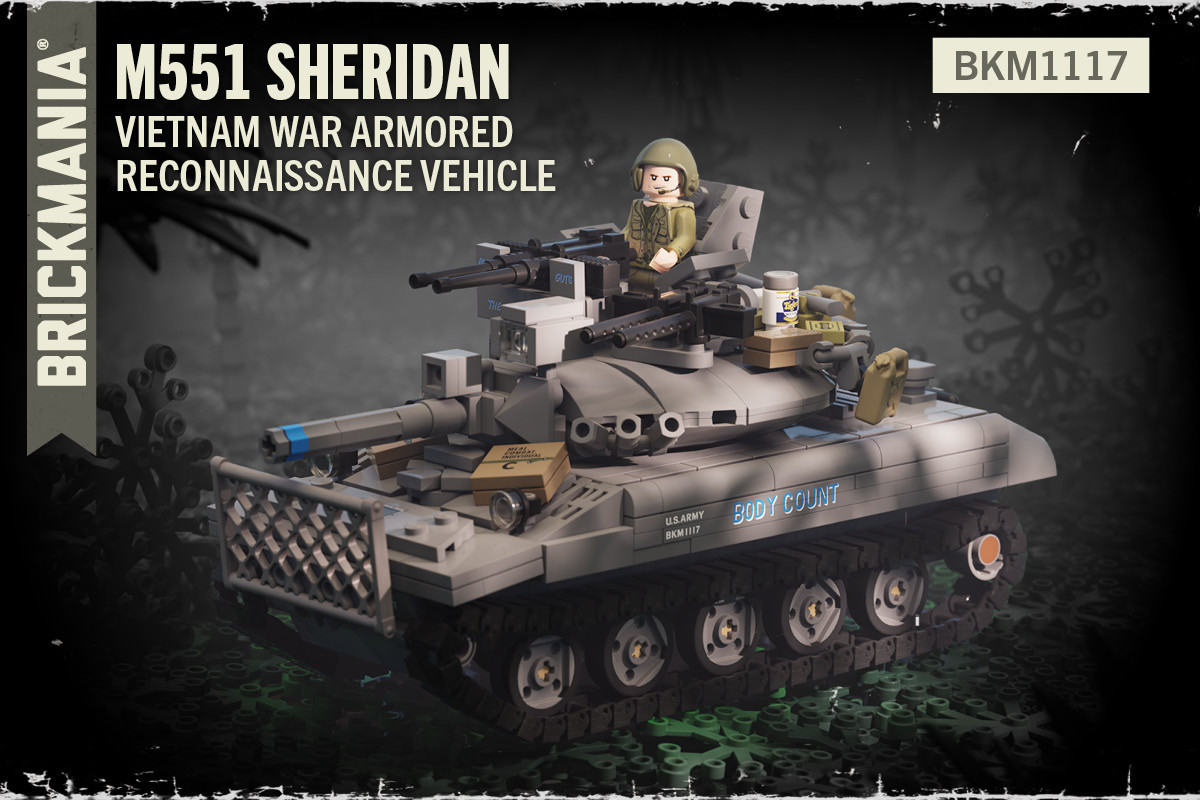 M551 Sheridan - Vietnam War Armored Reconnaissance Vehicle